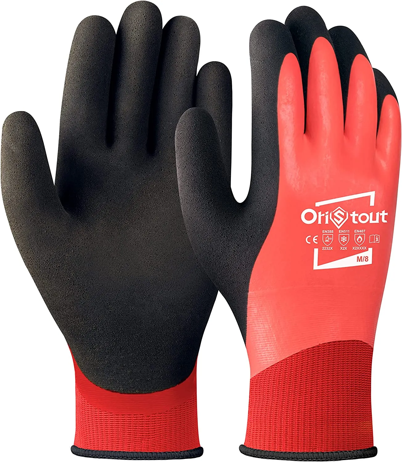 Waterproof Winter Gloves, Touchscreen, Freezer Gloves, Thermal Insulated Fishing Gloves