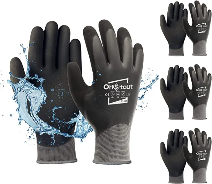 Waterproof Winter Gloves, Touchscreen, Freezer Gloves, Thermal Insulated Fishing Gloves