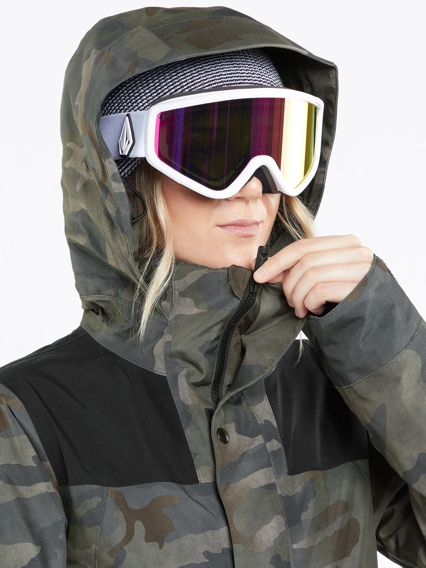 Womens Ell Insulated Gore-Tex Jacket - Cloudwash Camo