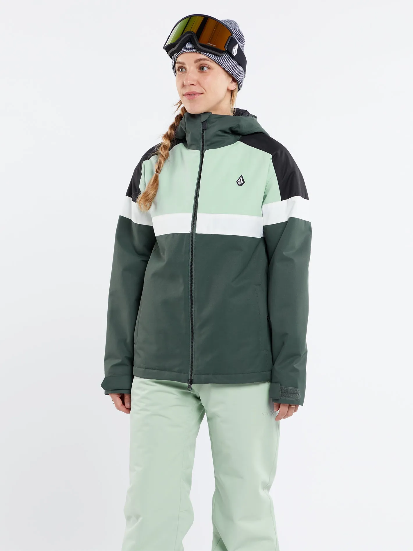 Womens Lindy Insulated Jacket - Eucalyptus