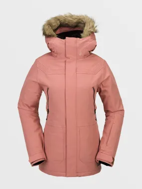 Womens Shadow Insulated Jacket - Earth Pink