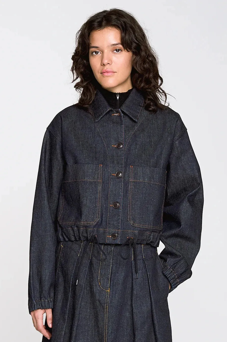 Woopsie Jacket, Indigo