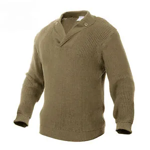 WWII Vintage Mechanic Sweater - Khaki