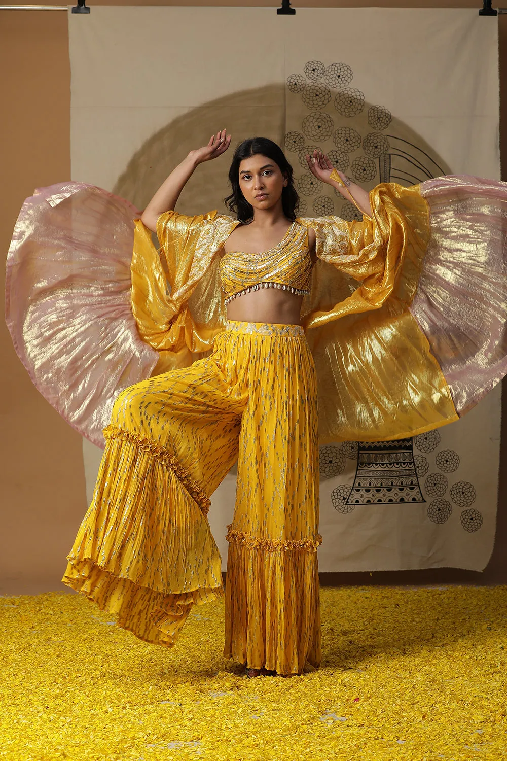 Yellow Lehnga Set