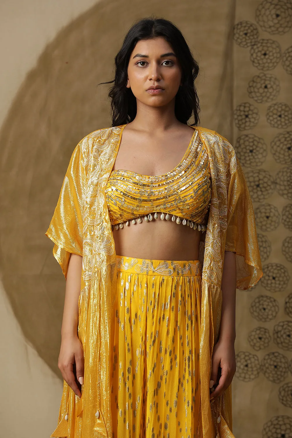 Yellow Lehnga Set