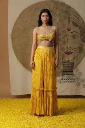 Yellow Lehnga Set